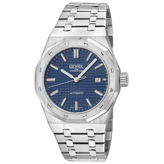 Gevril, Gotham Automatic Blue Dial Men's Watch