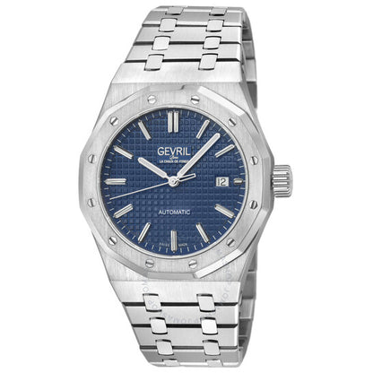 Gevril, Gotham Automatic Blue Dial Men's Watch