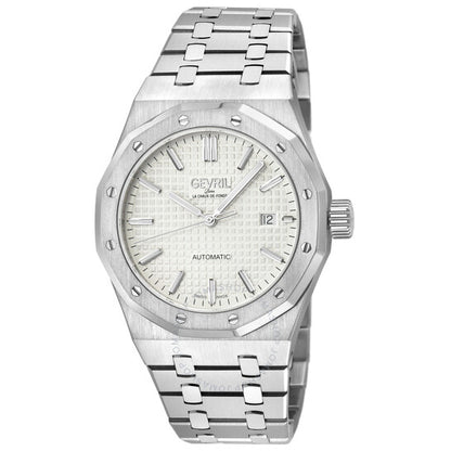 Gevril, Gotham Automatic White Dial Men's Watch