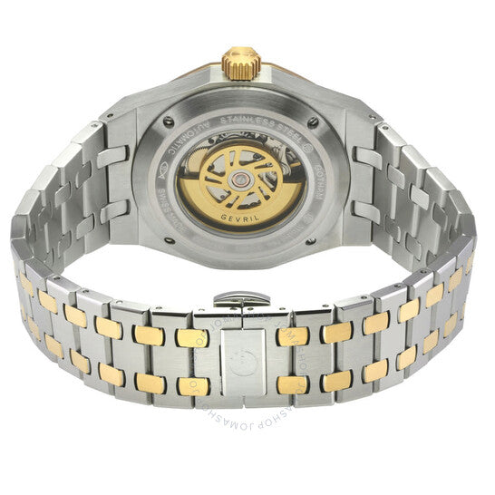 Gevril, Gotham Automatic White Dial Men's Watch