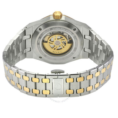 Gevril, Gotham Automatic White Dial Men's Watch