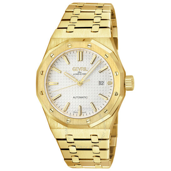 Gevril, Gotham Automatic White Dial Men's Watch
