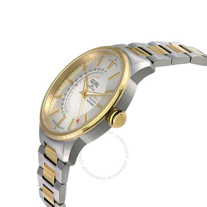 Gevril, Guggenheim Automatic Silver Dial Men's Watch