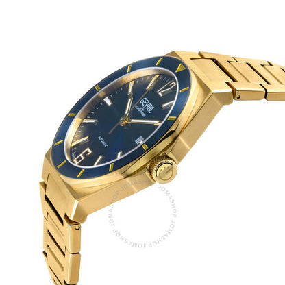 Gevril, High Line Automatic Blue Dial Men's Watch