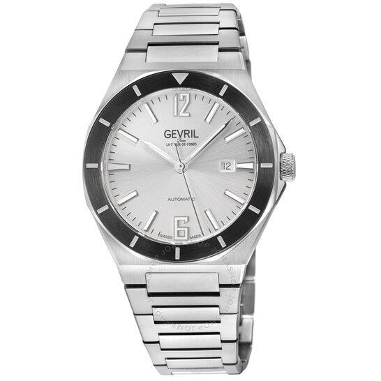 Gevril, High Line Automatic Silver Dial Men's Watch