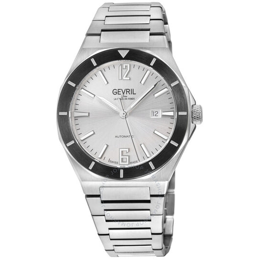 Gevril, High Line Automatic Silver Dial Men's Watch