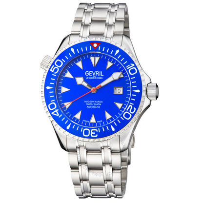 Gevril, Hudson Yards Automatic Blue Dial Men's Watch