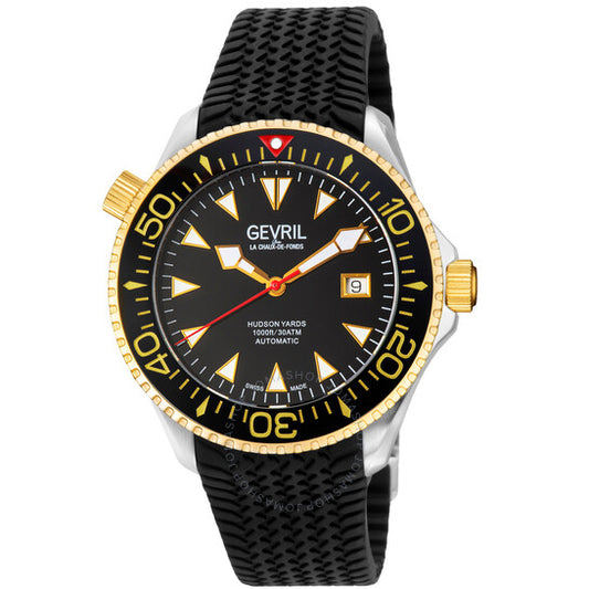 Gevril, Hudson Yards Automatic Blue Dial Men's Watch