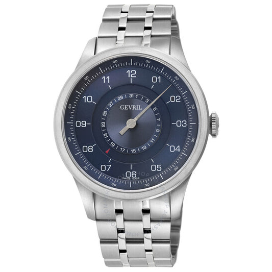 Gevril, Jones St Automatic Blue Dial Men's Watch