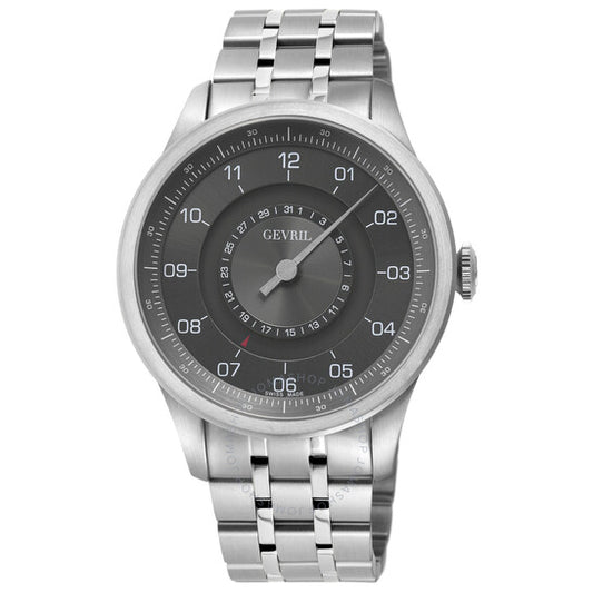 Gevril, Jones St Automatic Grey Dial Men's Watch