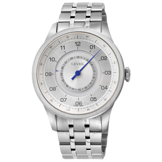 Gevril, Jones St Automatic Silver Dial Men's Watch