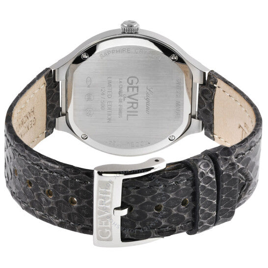 Gevril, Lugano Diamond Mother of Pearl Dial Ladies Watch