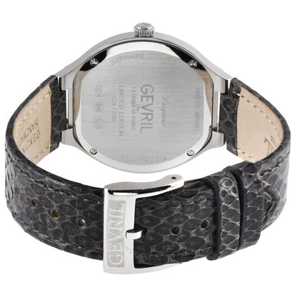 Gevril, Lugano Diamond Mother of Pearl Dial Ladies Watch