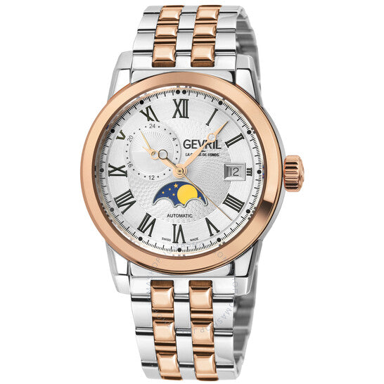 Gevril, Madison Automatic White Dial Men's Watch
