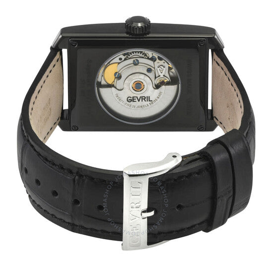 جيفريل، مانهاتنهنج، ساعة رجالية أوتوماتيكية بمينا أسود