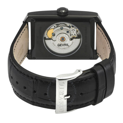 جيفريل، مانهاتنهنج، ساعة رجالية أوتوماتيكية بمينا أسود