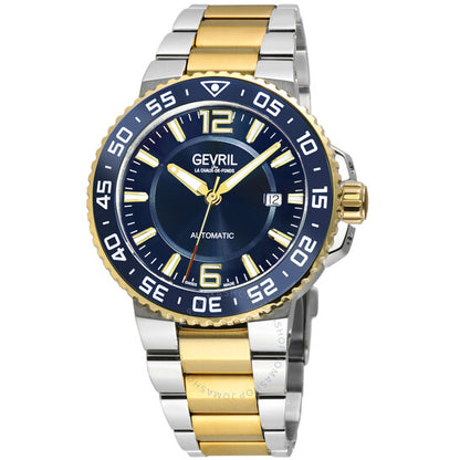 Gevril, Riverside Automatic Blue Dial Men's Watch