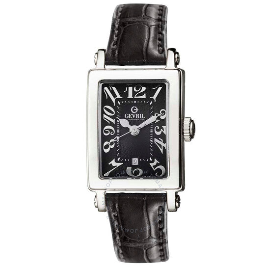 جيفريل، ساعة نسائية صغيرة للغاية بمينا أسود