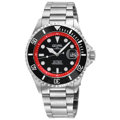 Gevril, Wall street Automatic Black Dial Men's Watch