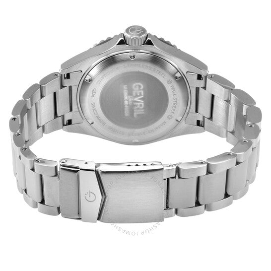 Gevril, Wall street Automatic Black Dial Men's Watch