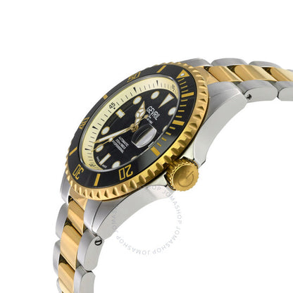 Gevril, Wall street Automatic Black Dial Men's Watch