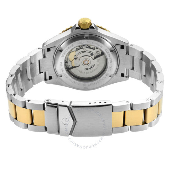 Gevril, Wall Street Automatic Black Dial Men's Watch