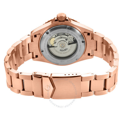 Gevril, Wall Street Automatic Black Dial Men's Watch