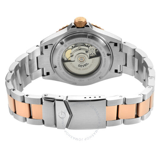 Gevril, Wall Street Automatic Brown Dial Men's Watch