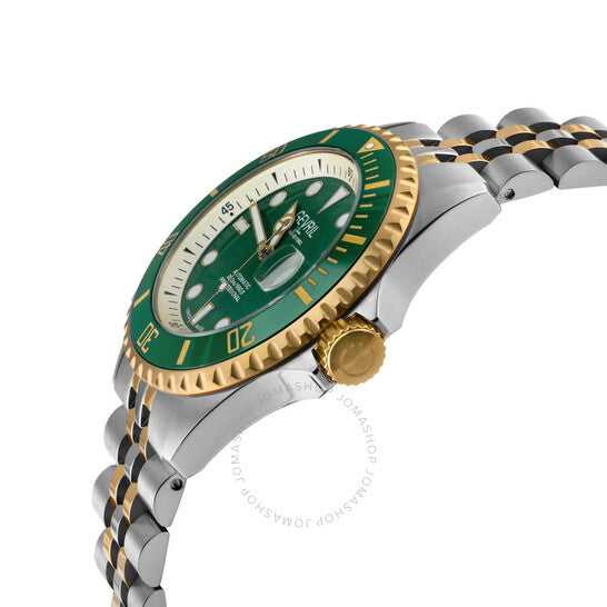 Gevril, Wall street Automatic Green Dial Men's Watch