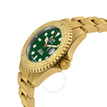 Gevril, Wall Street Automatic Green Dial Men's Watch