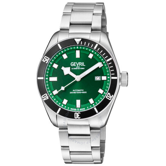 Gevril, Yorkville Automatic Green Dial Men's Watch
