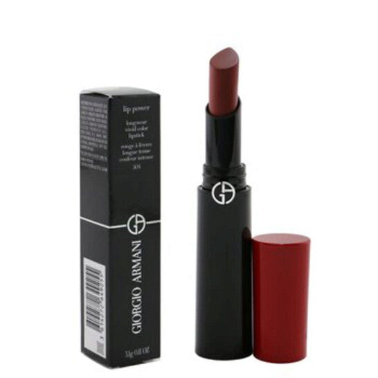 Giorgio Armani, Ladies Lip Power Longwear Vivid Color Lipstick 0.11 oz # 504 Flirt Makeup
