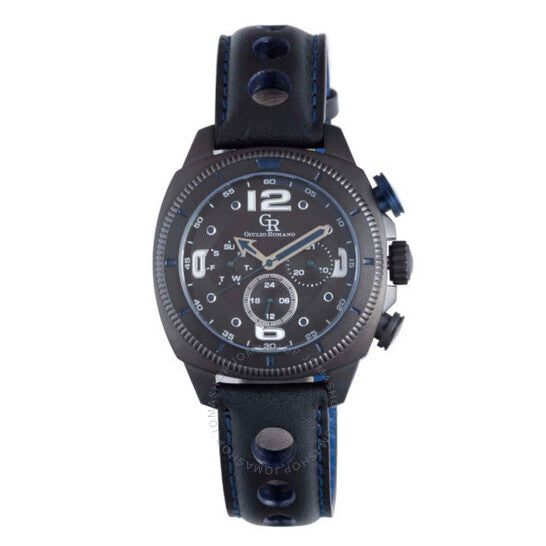 ساعة جوليو رومانو، بيسكارا بمينا أسود للرجال