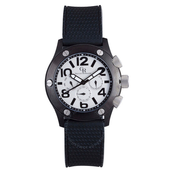 جوليو رومانو، ساعة رجالية من بيمونتي كوارتز بمينا فضية