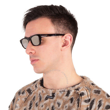 نظارة شمسية مربعة عاكسة رمادية اللون للرجال من جيفنشي