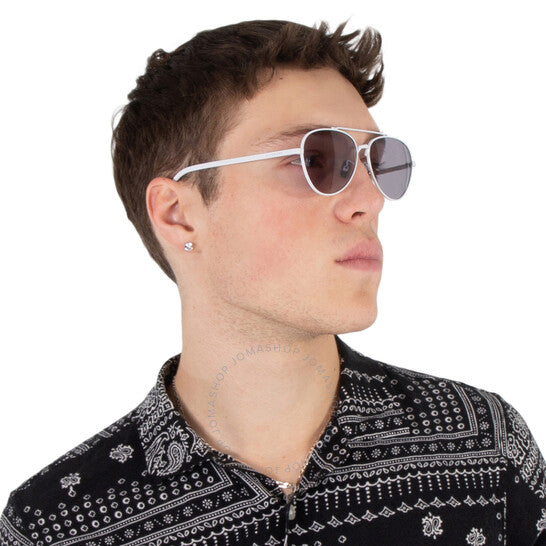 نظارة شمسية رجالية من جيفنشي، رمادية اللون