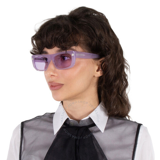 Givenchy, Lilac Browline Ladies Sunglasses
