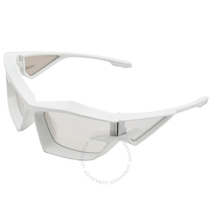 نظارة شمسية جيفنشي للرجال بتصميم مرآة دخانية غير منتظمة