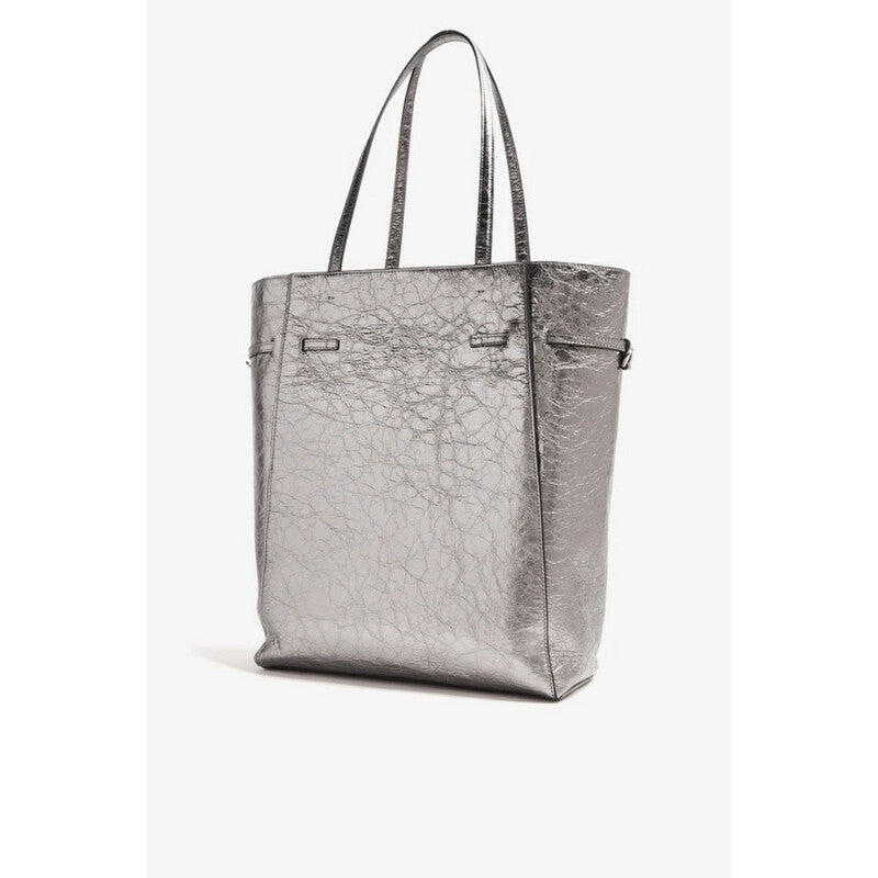 Voyou - Medium North-South Tote_Silvery Grey
