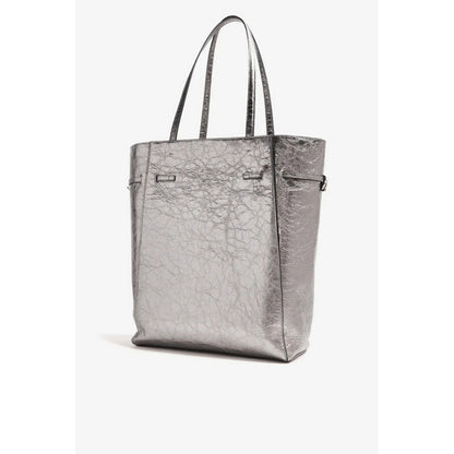 Voyou - Medium North-South Tote_Silvery Grey