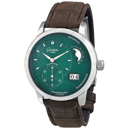 Glashutte Original, PanoMaticLunar Automatic Green Dial Men's Watch