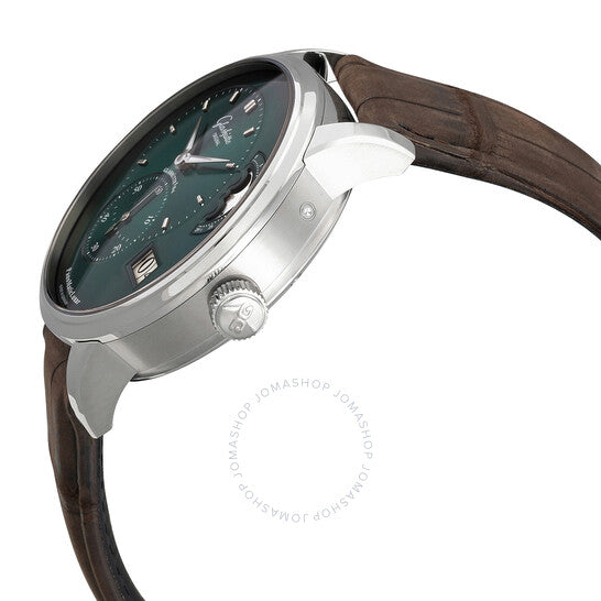 Glashutte Original, PanoMaticLunar Automatic Green Dial Men's Watch