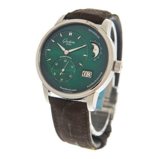 Glashutte Original, PanoMaticLunar Automatic Green Dial Men's Watch