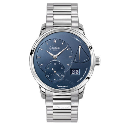 Glashutte Original, PanoReserve Manual Wind Blue Dial Men's Watch