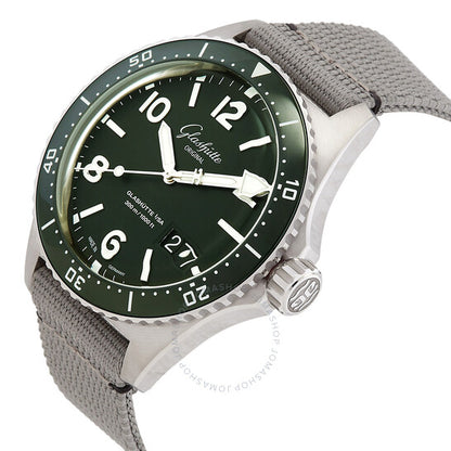 Glashutte Original, SeaQ 43.2mm Automatic Green Dial Men's Watch