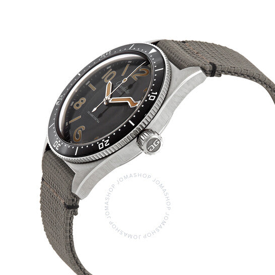 Glashutte Original, SeaQ Automatic Black Dial Men's Watch