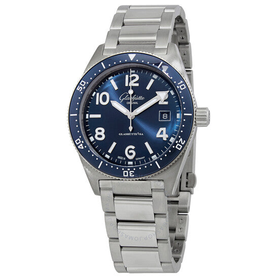 Glashutte Original, SeaQ Automatic Blue Dial Men's Watch