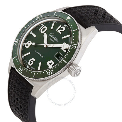 Glashutte Original, SeaQ Automatic Green Dial Men's Watch