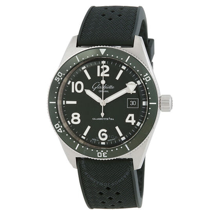 Glashutte Original, SeaQ Automatic Green Dial Men's Watch