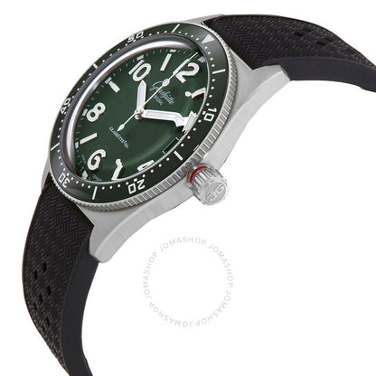 Glashutte Original, SeaQ Automatic Green Dial Men's Watch
